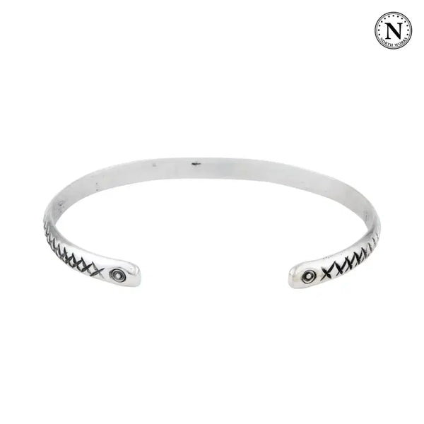 [BUNJANG] North Works Silver 900 Cuff Bracelet / 노스웍스 실버900 커프 팔찌