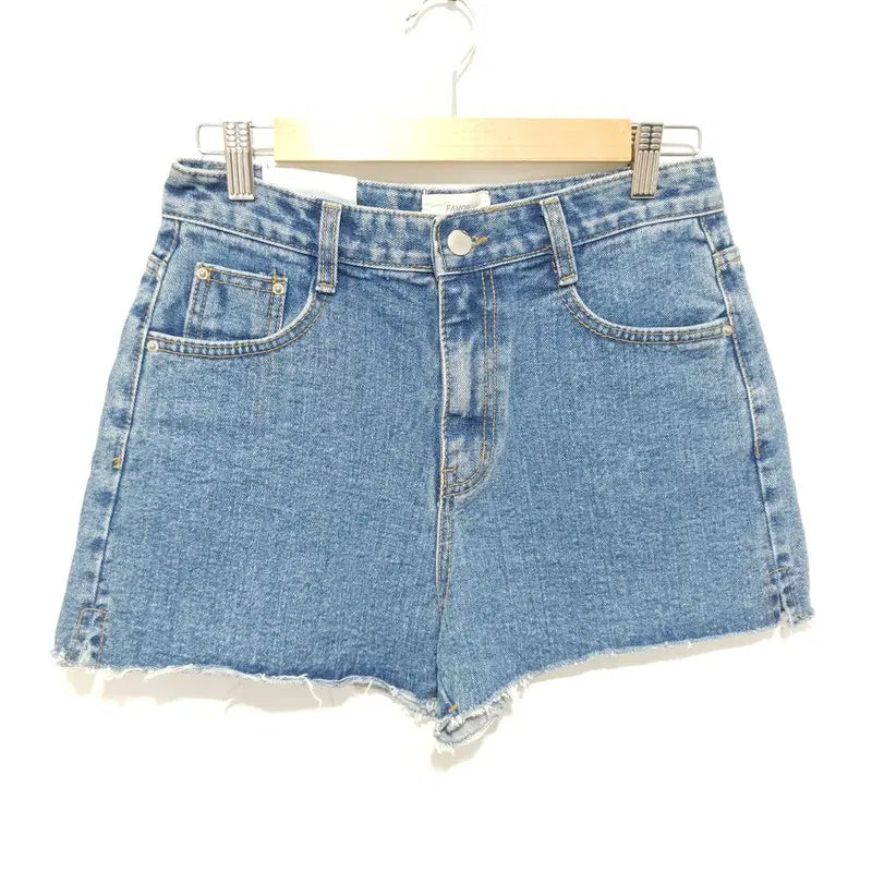 [BUNJANG] Denim Short Pants / 데님 숏 팬츠 L_S2092