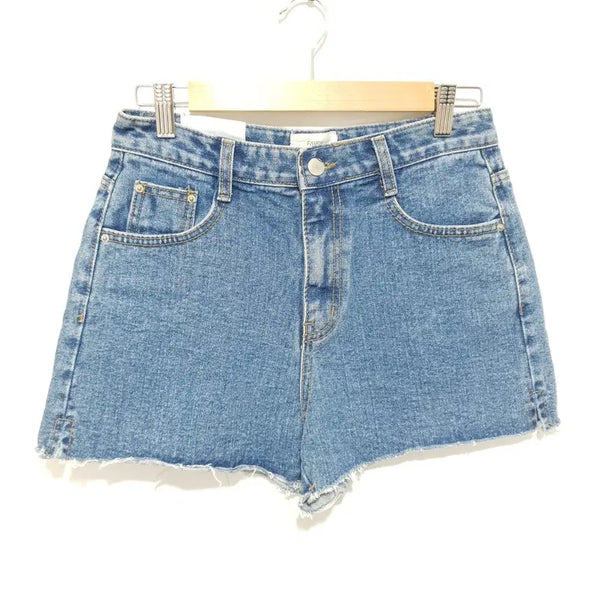 [BUNJANG] Denim Short Pants / 데님 숏 팬츠 L_S2092
