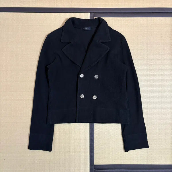 [BUNJANG] Comme des Garçons Tricot Double-Breasted Knit Jacket / 꼼데가르송 트리콧 더블 브레스티드 니트 재킷