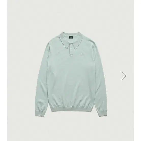 [BUNJANG] TheBarnet Cashmere Wimbleton Knit Polo Shirt Mint / 더바넷 캐시미어 윔블린 니트 폴로 셔츠 민트 새상품