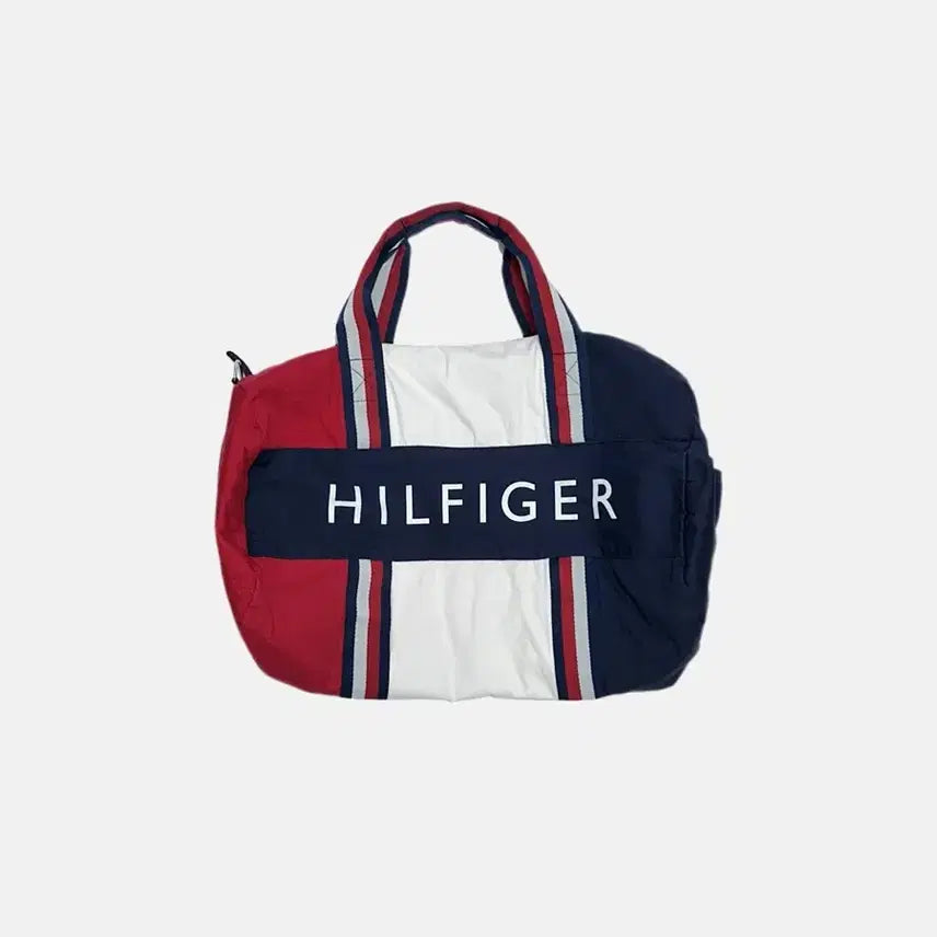 [BUNJANG] Tommy Hilfiger Signature Cross Duffle Bag / 타미힐피거 시그니처 크로스 더플백 올드스쿨 가방