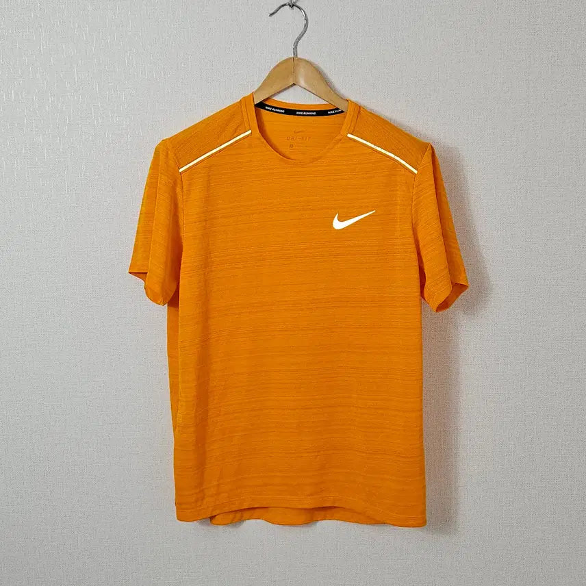 [BUNJANG] Nike Running Miler Short Sleeve Top (Scotch, Quick-Dry, Size M) / 나이키 러닝 마일러 반팔 탑 스카치 리틀렉티브 퀵드라이 M