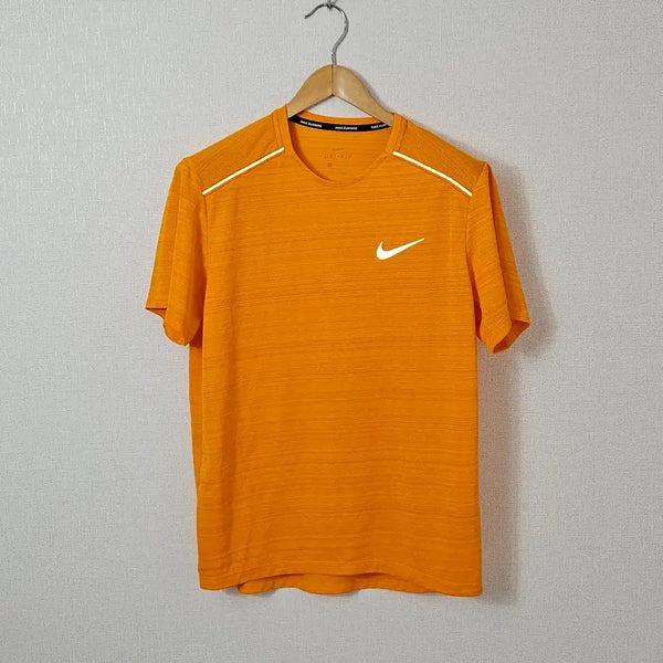 [BUNJANG] Nike Running Miler Short Sleeve Top (Scotch, Quick-Dry, Size M) / 나이키 러닝 마일러 반팔 탑 스카치 리틀렉티브 퀵드라이 M
