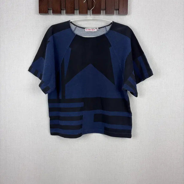 [BUNJANG] See by Chloé Authentic Geometric Pattern Sweatshirt / See by 끌로에 정품   (끌로에 자매브랜드) 맨투맨티