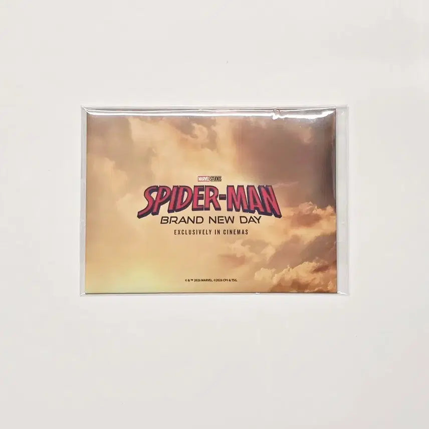 [BUNJANG] Spider-Man: Brand New Day Peter Parker AR Film Set / 스파이더맨: 브랜드 뉴 데이 피터파커 ar 필름 세트