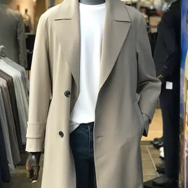 [BUNJANG] Riverglass Trench Coat Beige Size 100 / 리버글래시 트렌치코트 판매