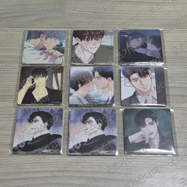 [BUNJANG] Cloud Disrupt New Mouth The Guy Who Can't Go To Sleep Jeon Migil Guiyagok Coaster Set / 클라우드 디스러브 새구강 그놈공 미필고 전미길 귀야곡 코스터 세트