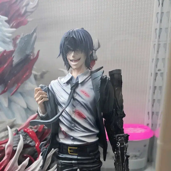 [BUNJANG] Dazzle X PG Studio Chainsaw Man Aki Hayakawa Gun Devil Resin Figure / Dazzle X PG studio 체인소맨 하야카와 아키 총의 마인 레진 피규어