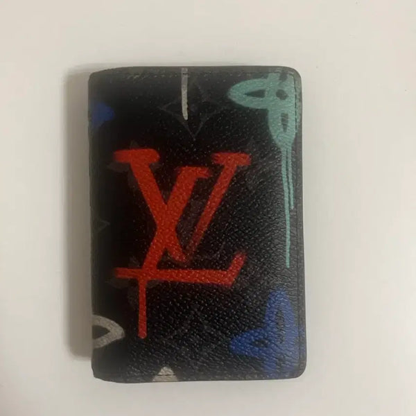 [BUNJANG] Louis Vuitton Eclipse Multicolor Lights Organizer Card Holder Limited Edition / 루이비통 이클립스 멀티컬러 라이츠 오거나이저 카드지갑 한정판