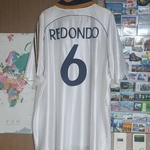 [BUNJANG] Real Madrid 1999-2000 Home Replica Redondo Jersey / 레알 마드리드 99-00 홈 리메이크 레돈도 유니폼 져지