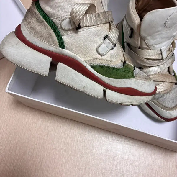[BUNJANG] Chloe High-Top Sneakers / 끌로에 스닉커즈 하이탑