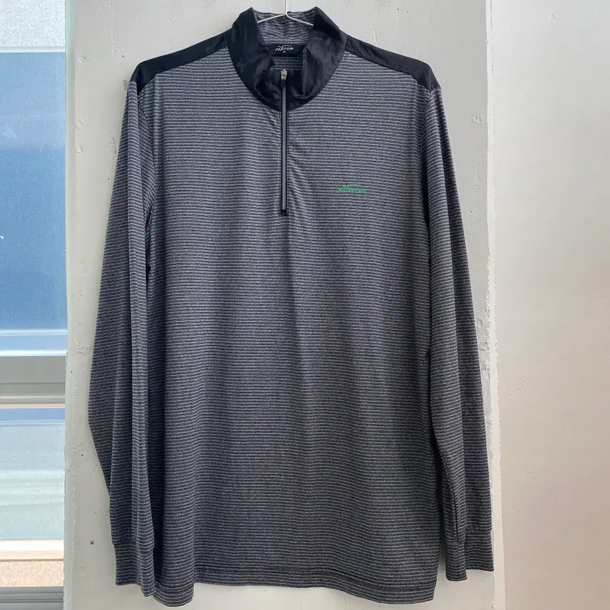 [BUNJANG] Fantom Golf Long Sleeve Half-Zip T-Shirt / (L) 판톰 FANTOM 골프 반집업 롱슬리브 긴팔 티셔츠