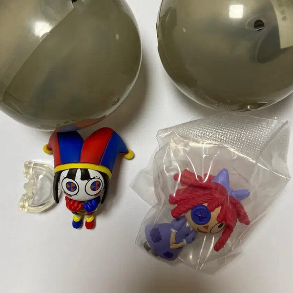 [BUNJANG] Amazing Digital Circus Pomni & Ragatha Gacha Figures Bundle Set / 어메이징 디지털 서커스 폼니, 래거사 가챠피규어 일괄