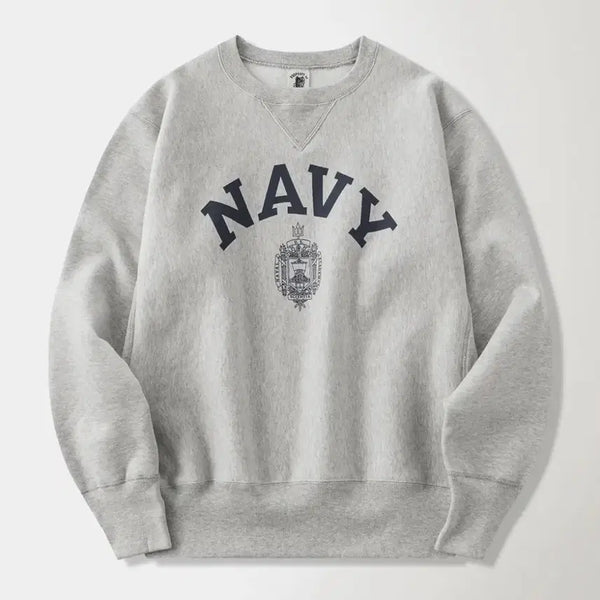 [BUNJANG] Bronson US Navy Sweatshirt Grey / (L/40) 브론슨 US 네이비 스웨트셔츠 그레이