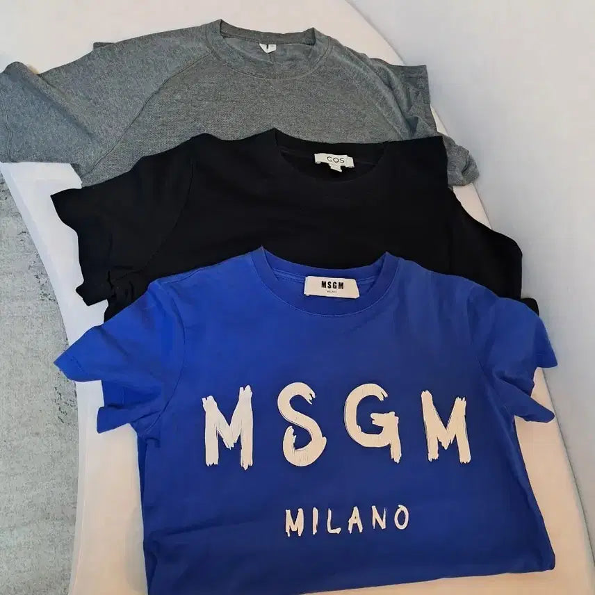 [BUNJANG] MSGM Arket Women's T-Shirts Bundle Set (Size 44-55) / 3종(44~55)코스 MSGM.엠에스지엠 아르켓 여성반팔티 일괄