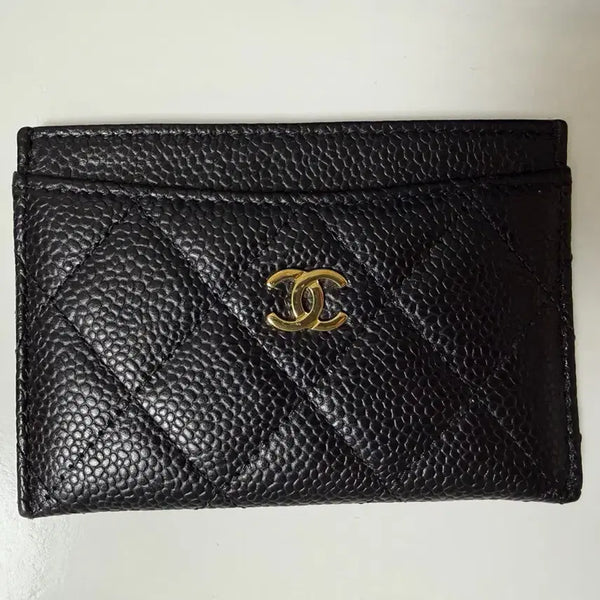 [BUNJANG] Chanel Classic Card Holder Gold Hardware / 샤넬 클래식 카드 홀더 금장