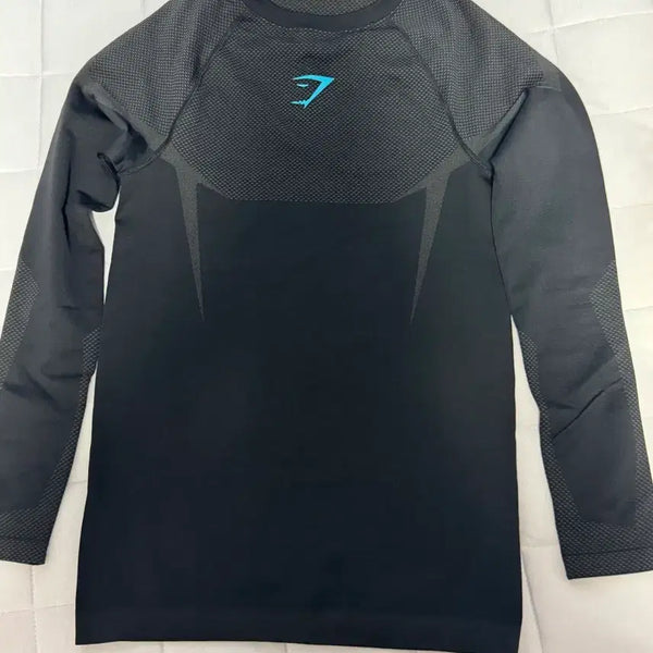 [BUNJANG] Gymshark Onyx Longsleeve Black S / 짐샤크 오닉스 롱슬리브 검정 S