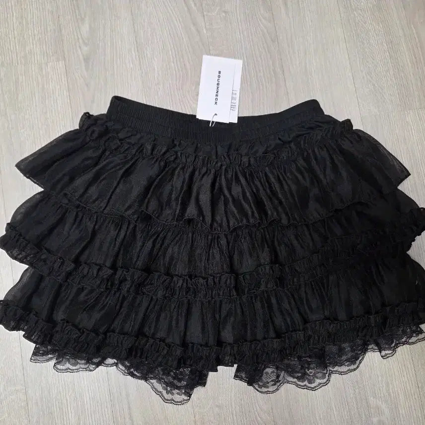 [BUNJANG] Roughneck Tutu Pants Skirt Black / 러프넥 튜튜 팬츠 스커트 블랙