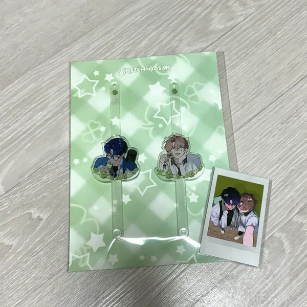[BUNJANG] B:ON Sketch Acrylic Photo Prop Sealed / 비온 스케치 아크릴 포토프롭 미개봉