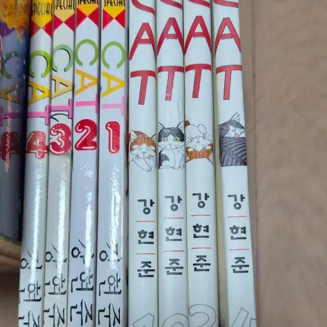 [BUNJANG] CAT Volume 1-4 Complete Set (Old Edition) / 만화 캣 구판 CAT 1-4 전권(소장용)