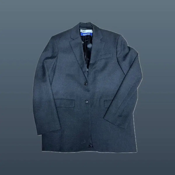 [BUNJANG] ADER Error x ZARA Oversized Wool Blazer Dark Grey XS / 자더에러 자라 아더에러 오버사이즈 울 블레이저 다크 그레이 xs