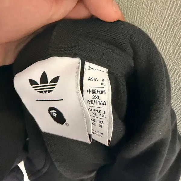 [BUNJANG] BAPE x Adidas Hooded Zip-Up Jacket XL / 베이프 아디다스 후드집업 (네고가능!! 연락 많이 주세요)