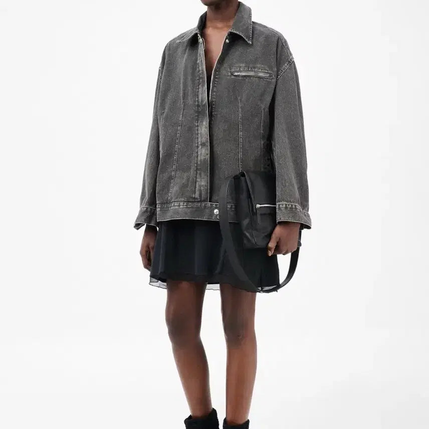 [BUNJANG] Our Legacy Draft Denim Jacket Black Coated Wash / Our Legacy 아워레가시 draft 데님 자켓