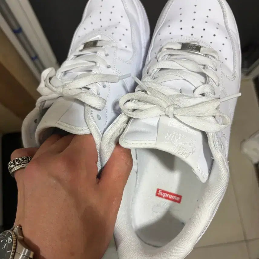 [BUNJANG] Supreme Air Force 1 Low White / 슈프림 에어포스 1 로우 화이트