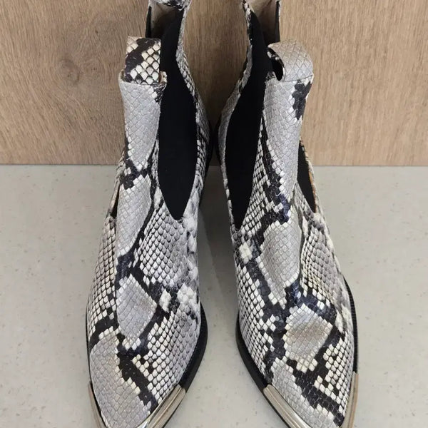 [BUNJANG] Mulberry Pattern Boots Size 38 / 멀버리 부츠