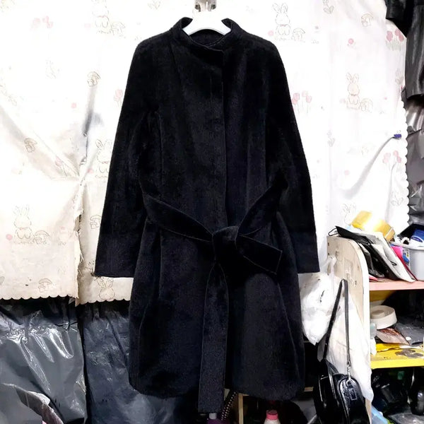 [BUNJANG] KUHO 100% Llama Wool Coat / 구호  ( 이태리   피아첸자 원단) 라마울100%    코트