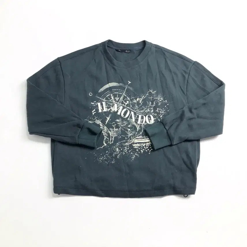[BUNJANG] ILMONDO Graphic Sweatshirt / ILMONDO 그래픽 맨투맨