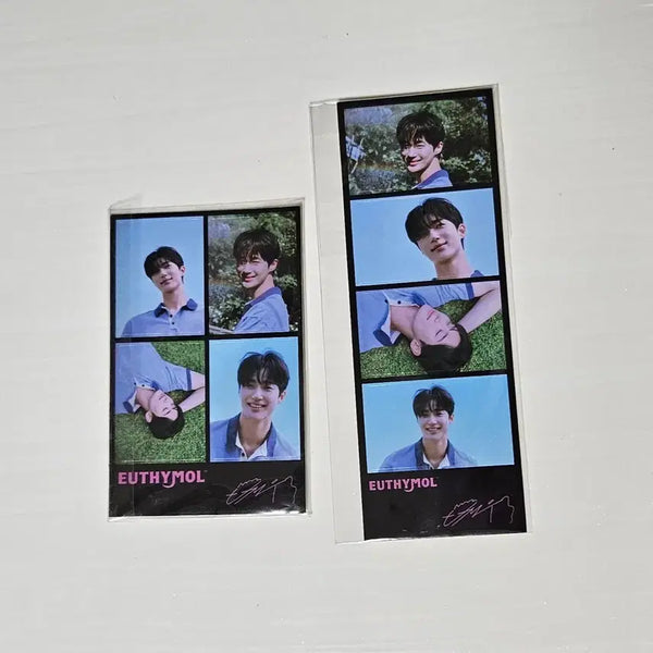[BUNJANG] Byun Woo Seok YUUSHIMOLL Four-Cut Sticker Set (Sealed) / 변우석 유시몰 네컷 스티커(미개봉)