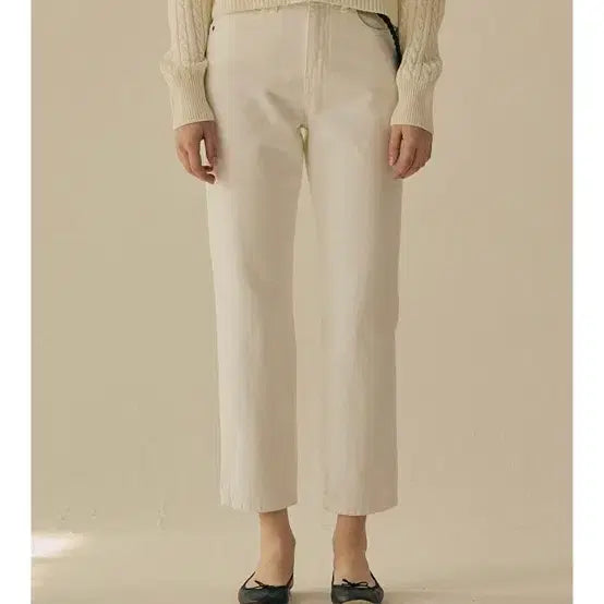 [BUNJANG] Mangmaep-ple IVY CONE JEANS White Jeans / (새상품) 망매플 화이트진 IVY CONE JEANS