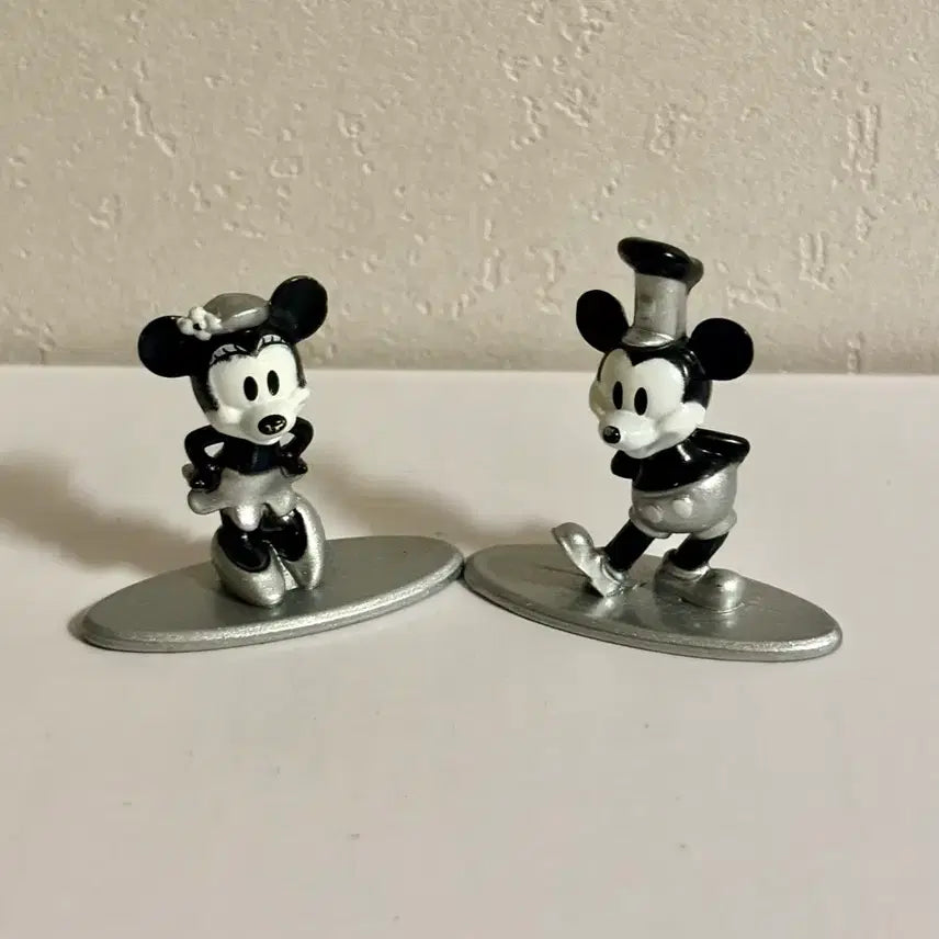 [BUNJANG] Mickey & Minnie Metal Figure Set / 미키 미니 메탈 피규어