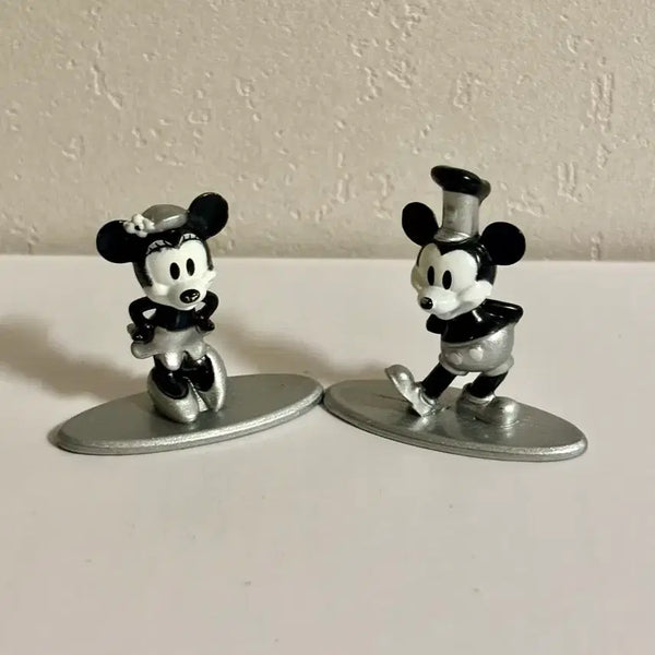 [BUNJANG] Mickey & Minnie Metal Figure Set / 미키 미니 메탈 피규어