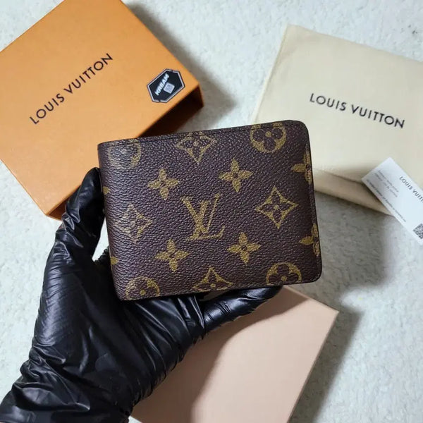 [BUNJANG] Louis Vuitton Monogram Multicolor Multiple Wallet / [풀구성/크림판] 루이비통 모노그램 멀티플 반지갑