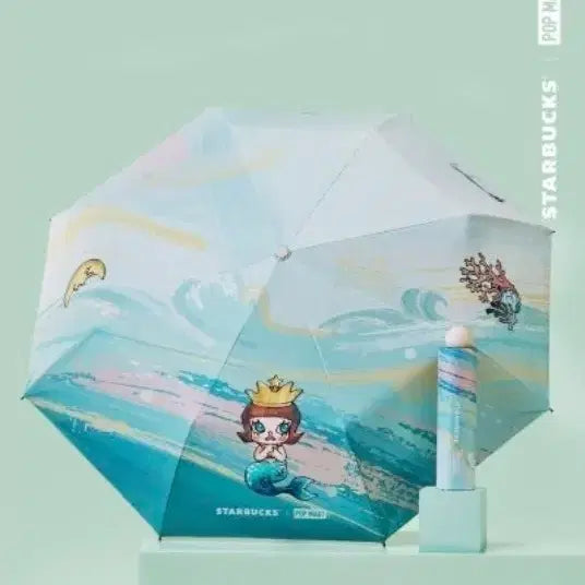[BUNJANG] Starbucks Pop Mart Molly Umbrella (New) / 스타벅스 팝마트 몰리 우산(새제품)