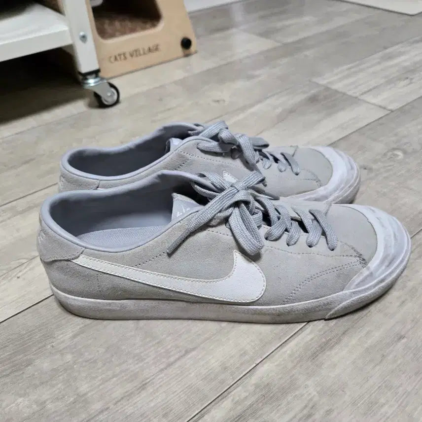 [BUNJANG] Nike Blazer Low Grey 2 Sneakers / 나이키 블레이저 로우 그레이