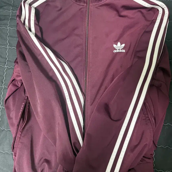 [BUNJANG] Adidas Firebird Maroon Jersey / 아디다스 파이어버드 마룬