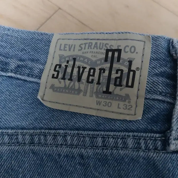 [BUNJANG] Levi's SilverTab Loose Fit Denim Jeans W30 L32 / 리바이스 실버탭 루즈핏 데님 청바지 W30 L32