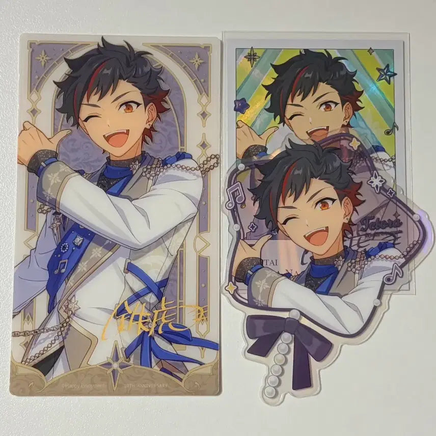 [BUNJANG] Ensemble Stars! 10th Anniversary Pop-up Polaroid Dream Star Clear Card Tetora / 앙스타 10주년 용산 모펀 팝업 폴라로이드 드림 스타 클리어카드 클카 테토라