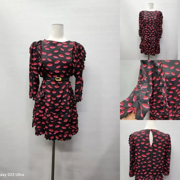 [BUNJANG] Lucky Chouette Mini Kankang Dress / 럭키슈에뜨 미니캉캉원피스55 36표기