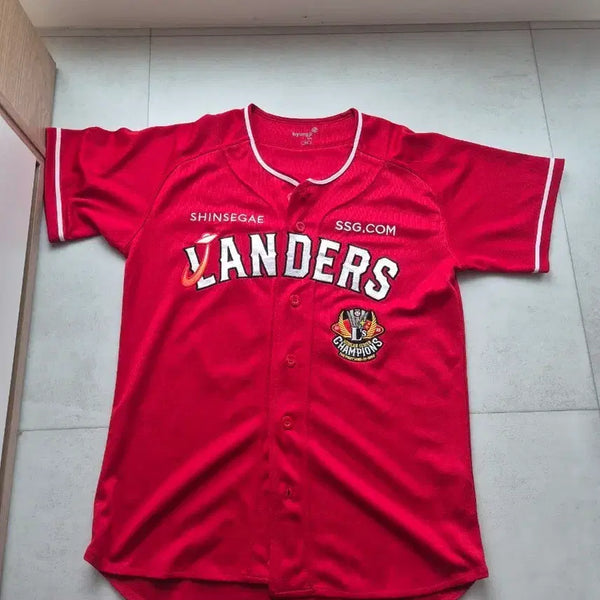 [BUNJANG] SSG Landers Baseball Uniform Red / SSG랜더스 야구 유니폼 레드