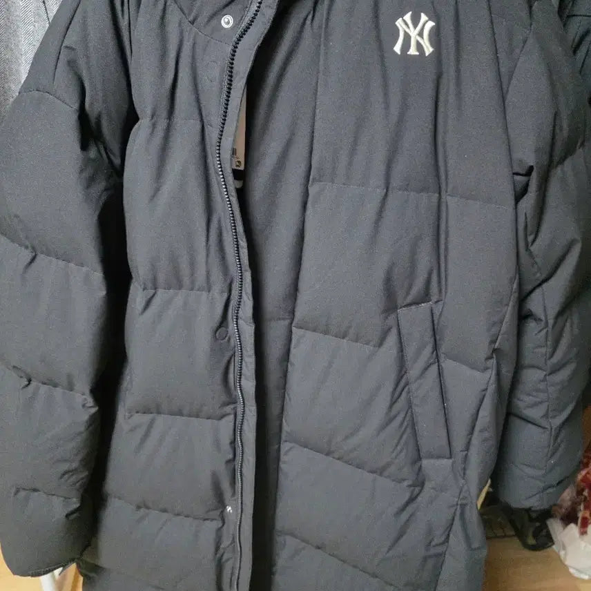 [BUNJANG] MLB Basic Long Padding Jacket Black XXL / MLB엠엘비 롱패딩 기본급처 가격다운!!