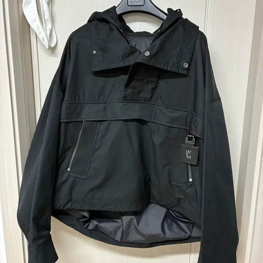 [BUNJANG] Wooyoungmi 22SS Anorak Jacket Black Size 46 / 우영미 22ss 아노락 46