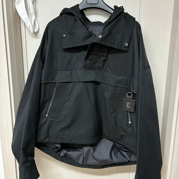[BUNJANG] Wooyoungmi 22SS Anorak Jacket Black Size 46 / 우영미 22ss 아노락 46