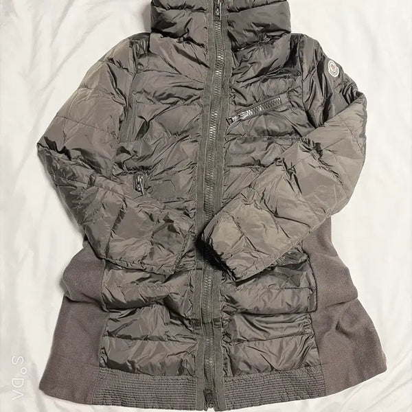 [BUNJANG] Moncler Puffer Down Coat Brown / 몽클레어 푸퍼 패딩 코트 브라운