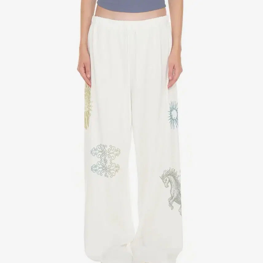 [BUNJANG] Too Much Tax Waffle Pants White S New / 투머치택스 와플 팬츠 화이트 S 새상품