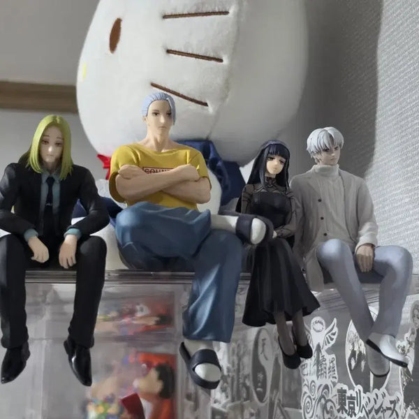 [BUNJANG] Sakamoto Days Noodle Stopper Figure 4-Piece Set (Unsealed) / 사카모토데이즈 누들스토퍼 피규어 4종 일괄 개봉품